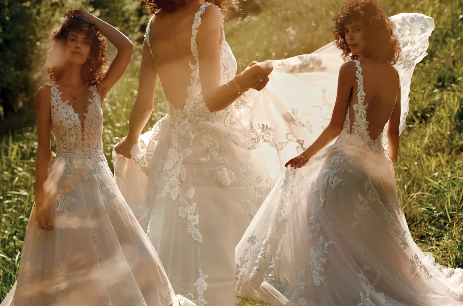 Robe de mariée, princesse, trapèze en dentelle et  Tulle, prix abordable sur Marseille, près de Toulon et Aix-en-Provence