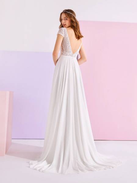 robe de mariée hippie chic à Aix-en-Provence